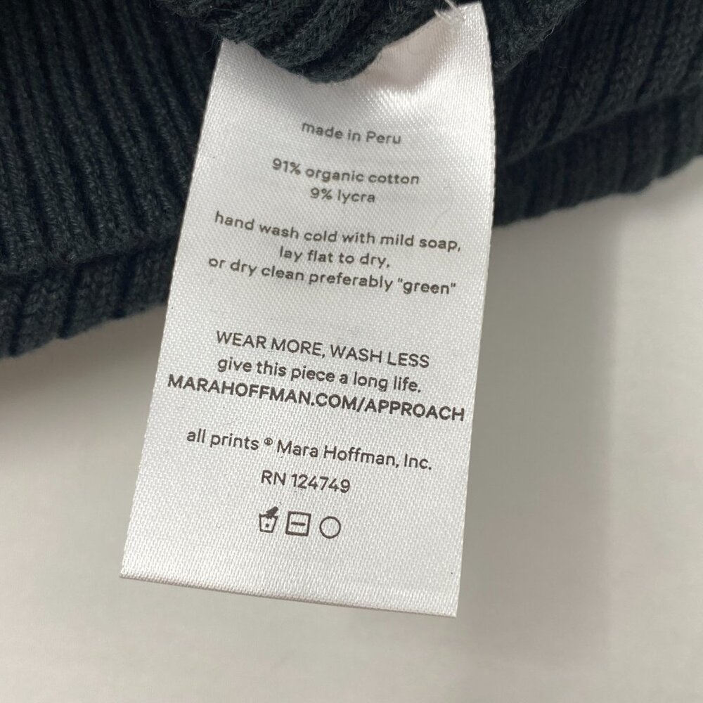 Mara Hoffman Sasha Midi Black Dress Small - Picture 13 of 13